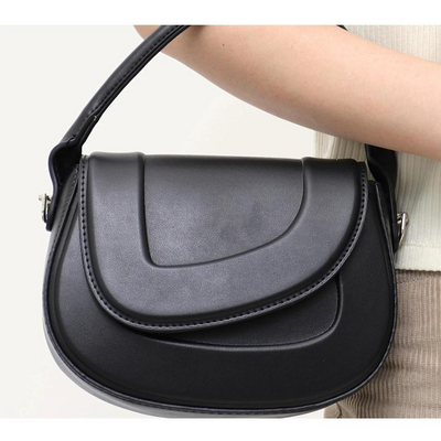 Charlotte™ Luxe Statement | Minimalist Saddle Bag