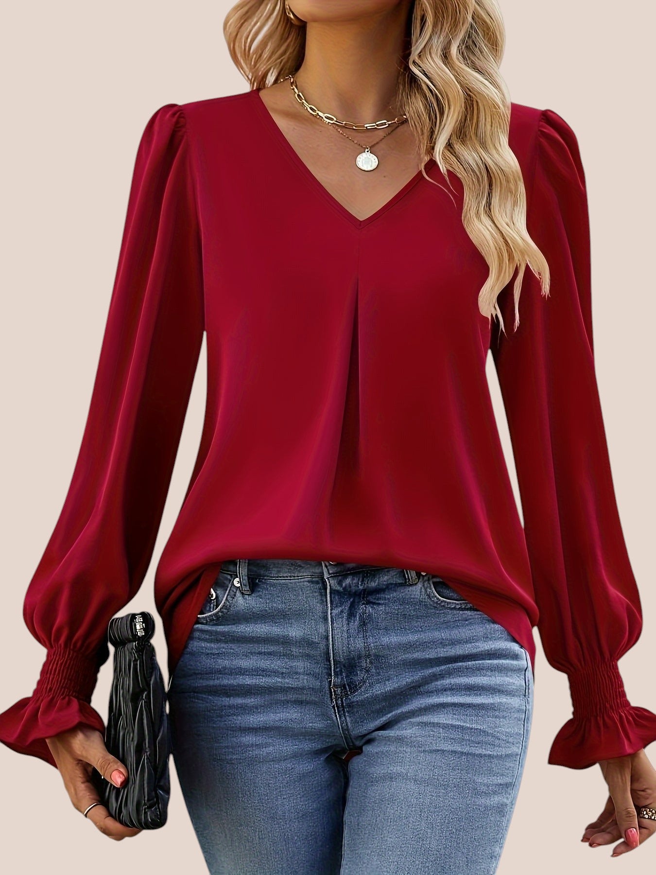 Riley™ - Elegant Soft Blouse