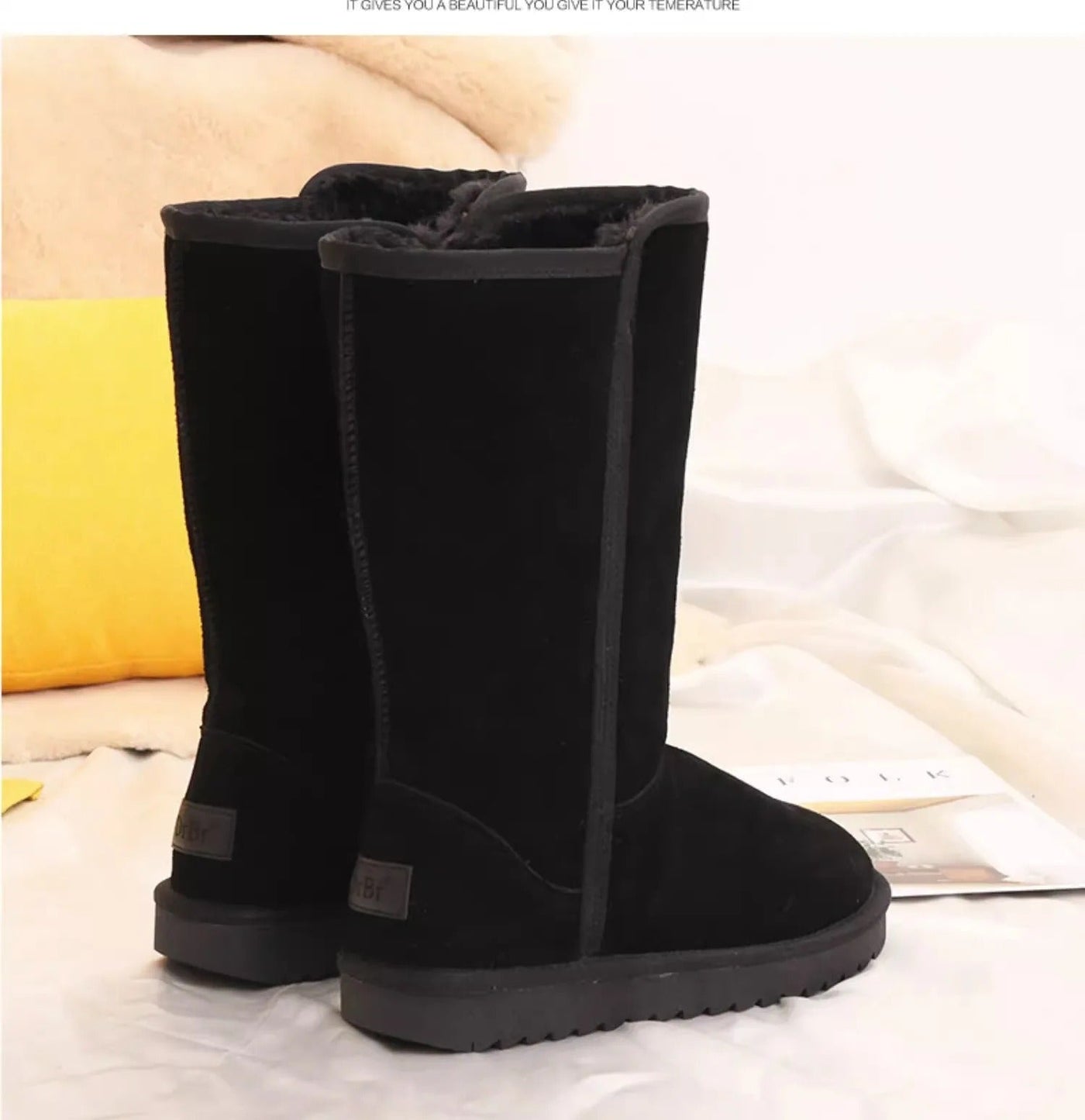 Ellie™ - Warm Waterproof Zipper Boots