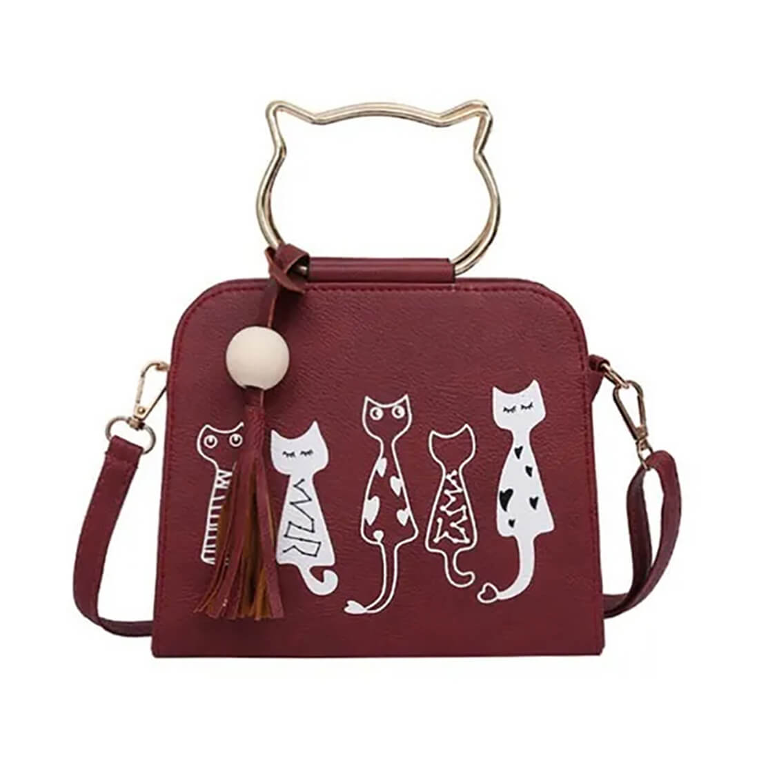 Layla™ - Stylish Cute Kitty Handbag