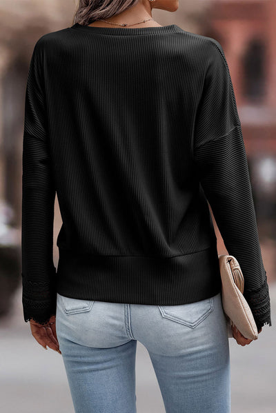 Olivia™ - Stylish V-Neck Long-Sleeved Knitted Sweater