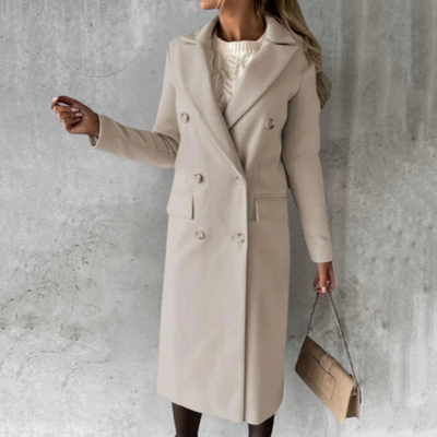 Damari | Elegant Wool Trenchcoat