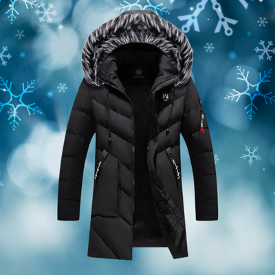 Ethan™ - Super Warm Stylish Winter Jacket With Fur Hood