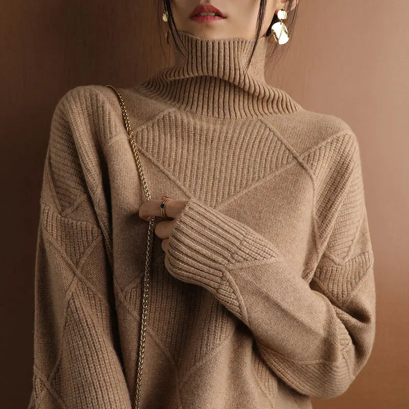 Zoe™ - Comfortable Soft Turtleneck Sweater