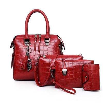 Olivia™ Classic Elegance | Modern 4-Piece Bag Set