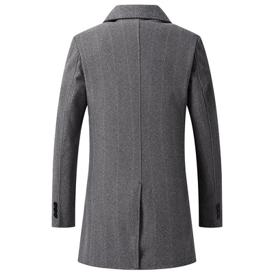 William™ - Stylish Double-Breasted Coat