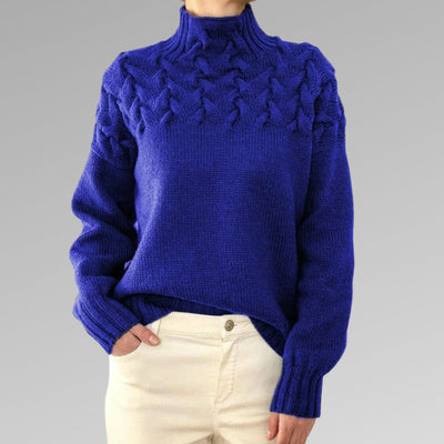 Madison™ - Elegant High Neck Sweater