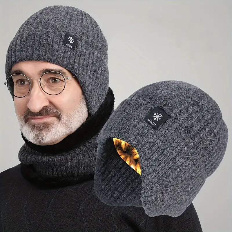 Eli™ - Thermal Knitted Hat with Ear Warmers