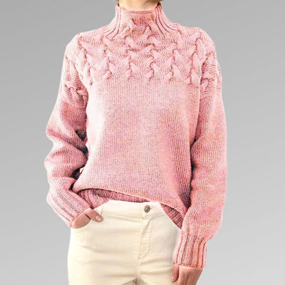 Madison™ - Elegant High Neck Sweater