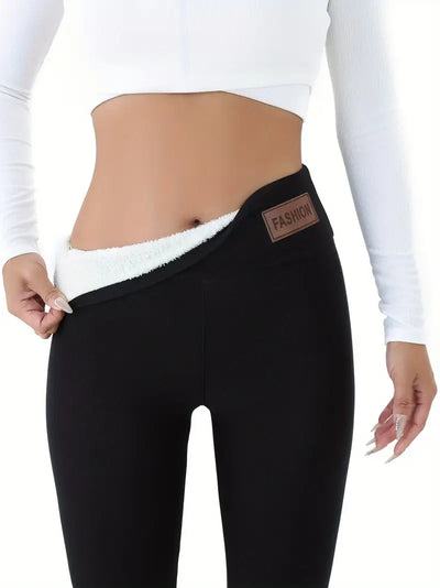 Scarlett™ - Cozy Fleece Lined Leggings With High Elasticity