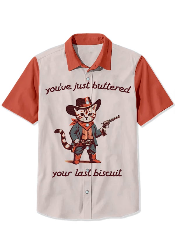 Luke | Cowboy Cat Vintage Shirt