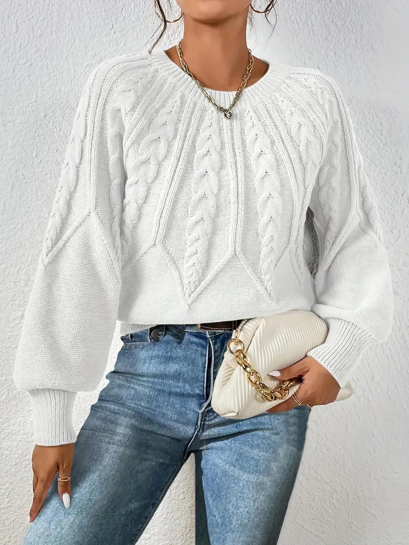 Zoe™ - Stylish Knit Sweater