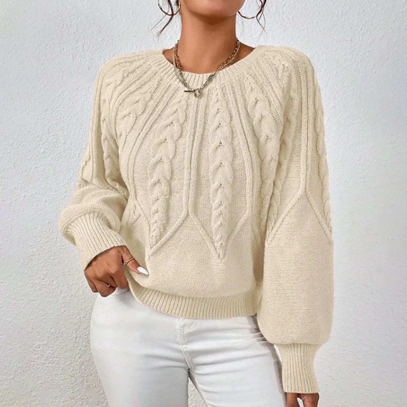 Zoe™ - Stylish Knit Sweater