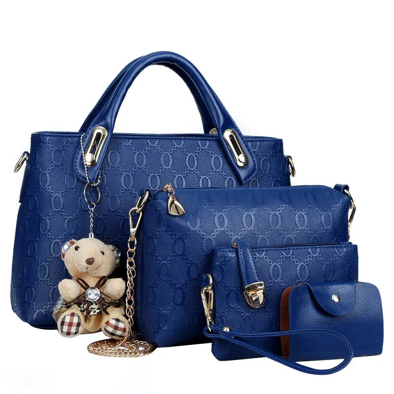 Grace™ Luxe Set | Elegant Cute 4-Piece Handbag Set