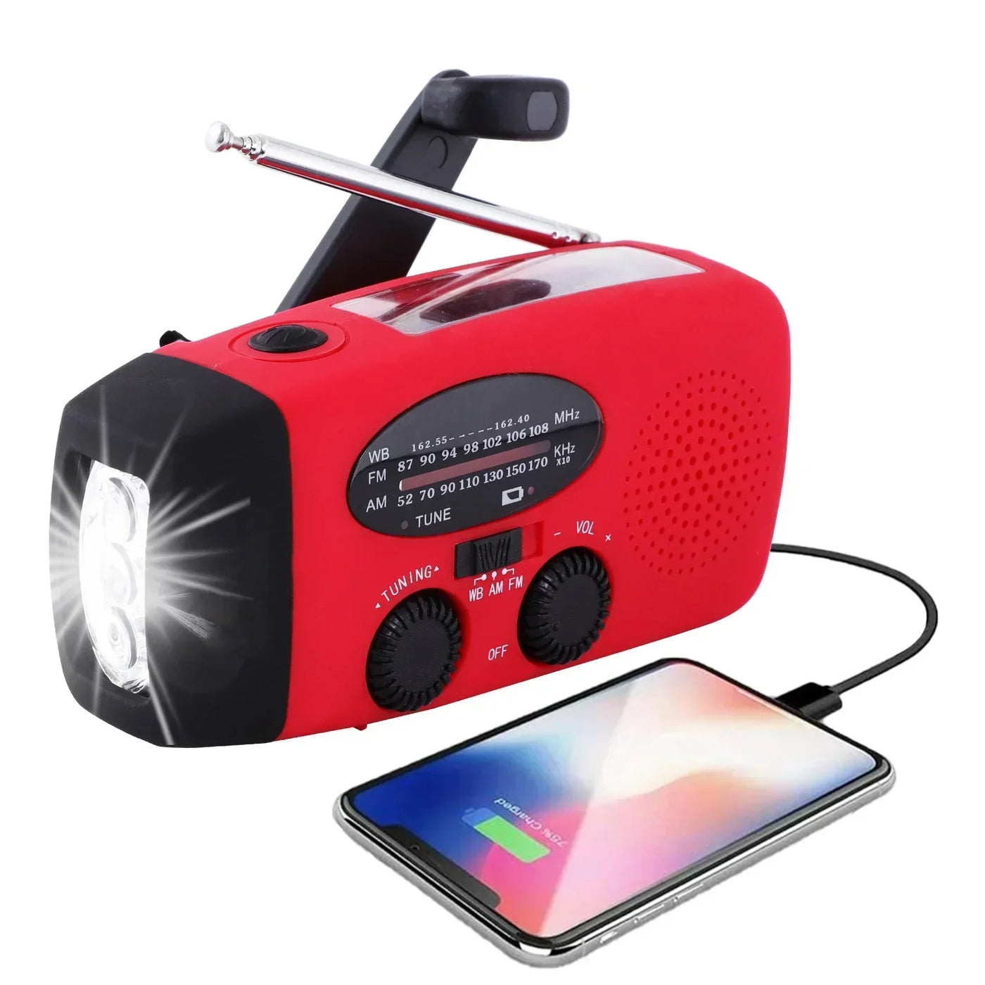 Emergency Radio With Energy Charger