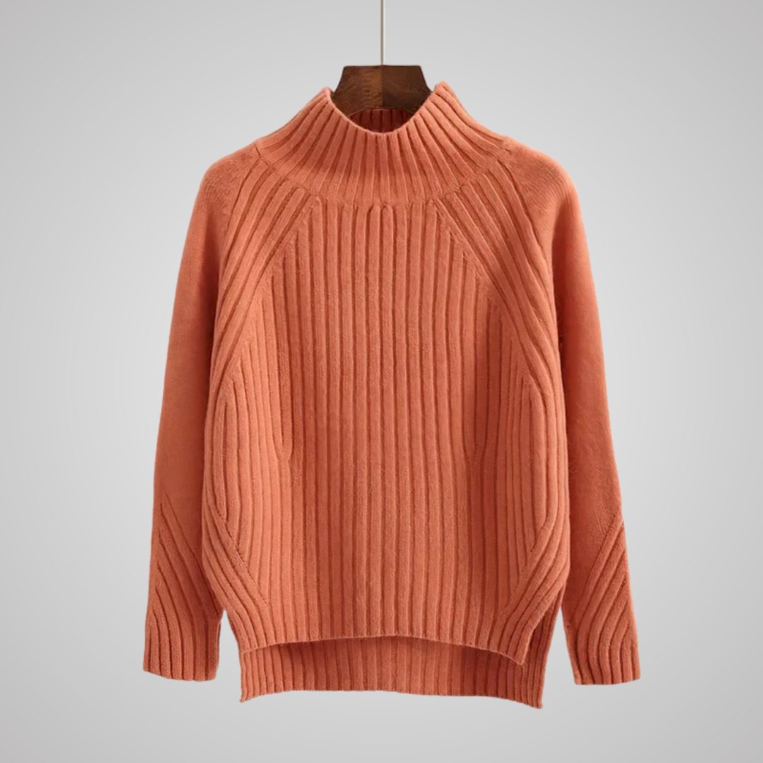 Ivy |  Knitted Sweater With Round Neckline