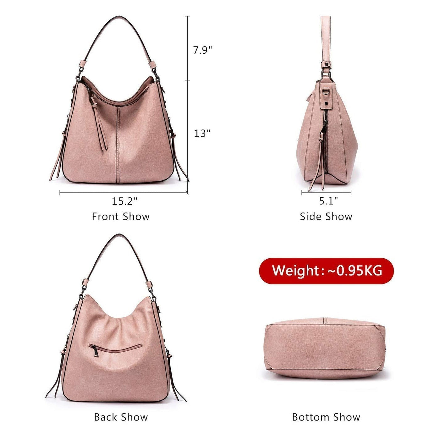 Brooklyn™ Tote Elegance | Large Capacity Shoulder Bag