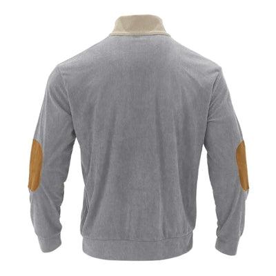 CODY - COMFORTABLE SWEATSHIRT WITH STAND-UP COLLAR