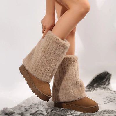 Savannah™ - Elegant Winter Fur Boots