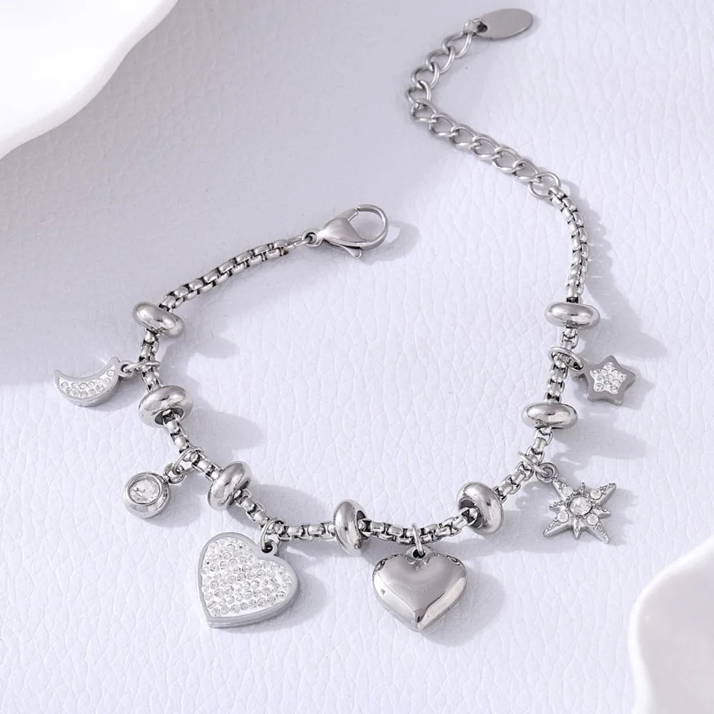 Zoe™ - Elegant Love Charm Bracelet