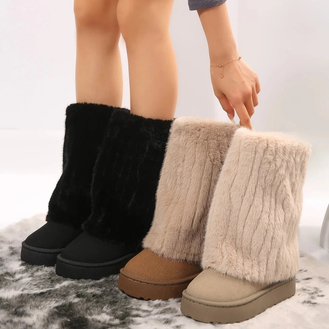 Savannah™ - Elegant Winter Fur Boots