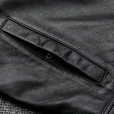 Hunter™ - Vintage Vegan Leather Jacket