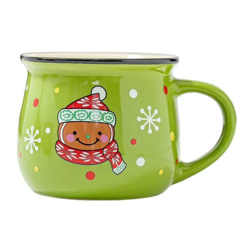 Frosty Cozy Christmas Mugs