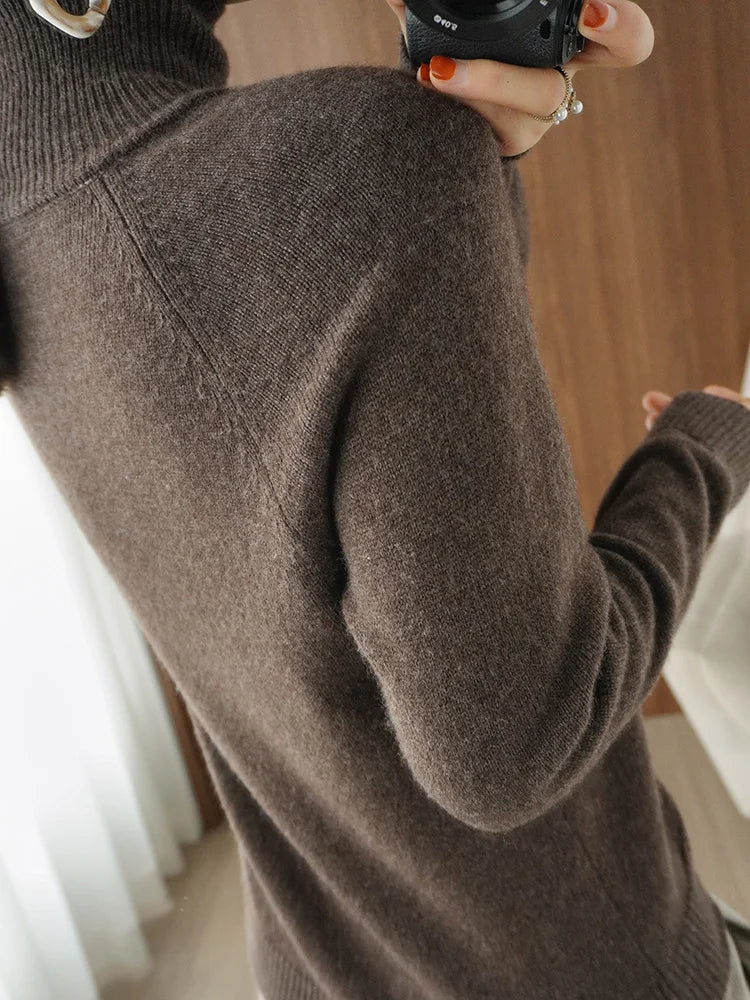 Addison | Extra-fine Merino turtleneck