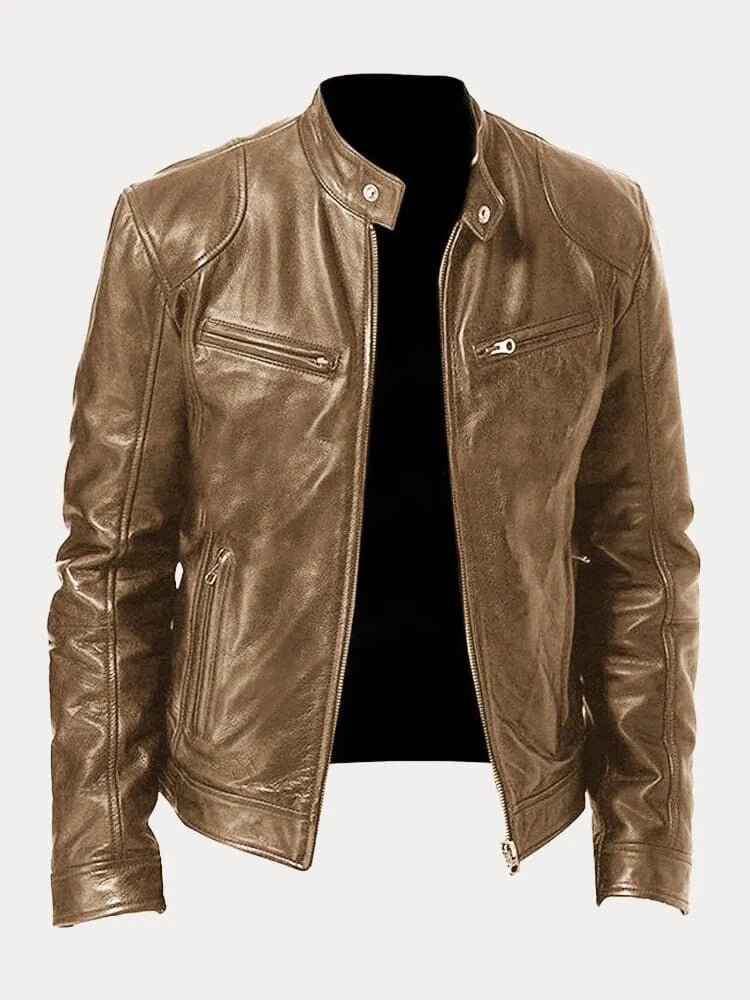 Rino ™ - Casual Leather Jacket