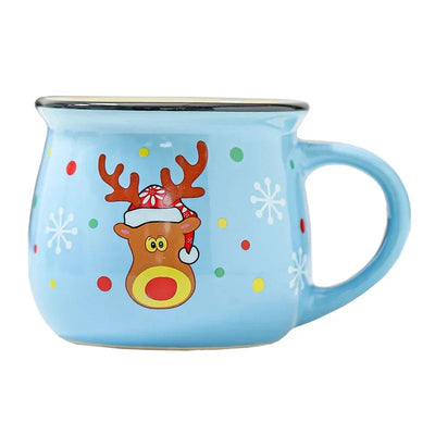 Frosty Cozy Christmas Mugs