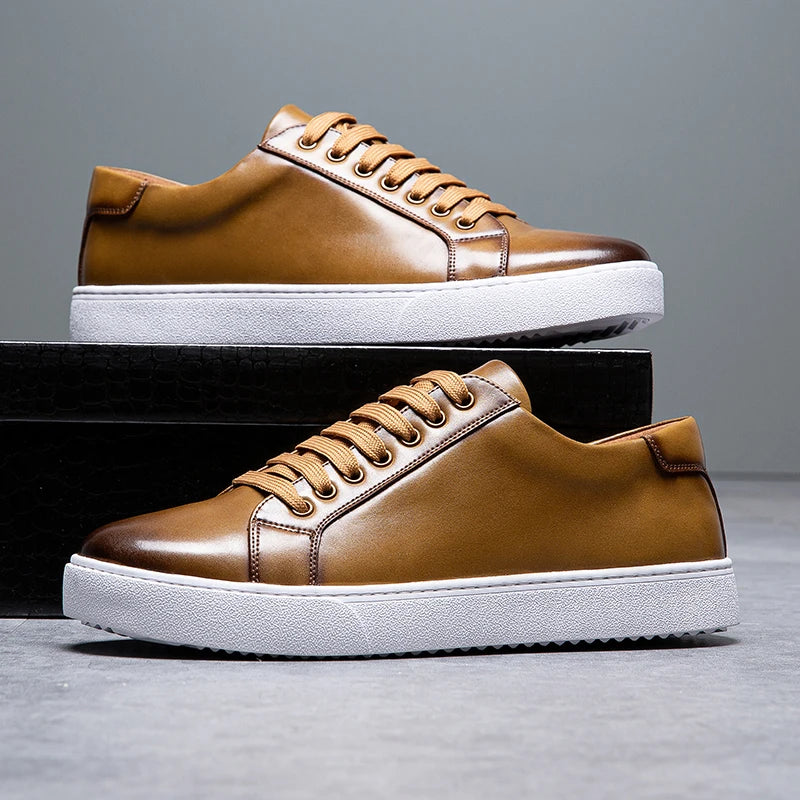 Carter™ - Comfortable Leather Sneaker