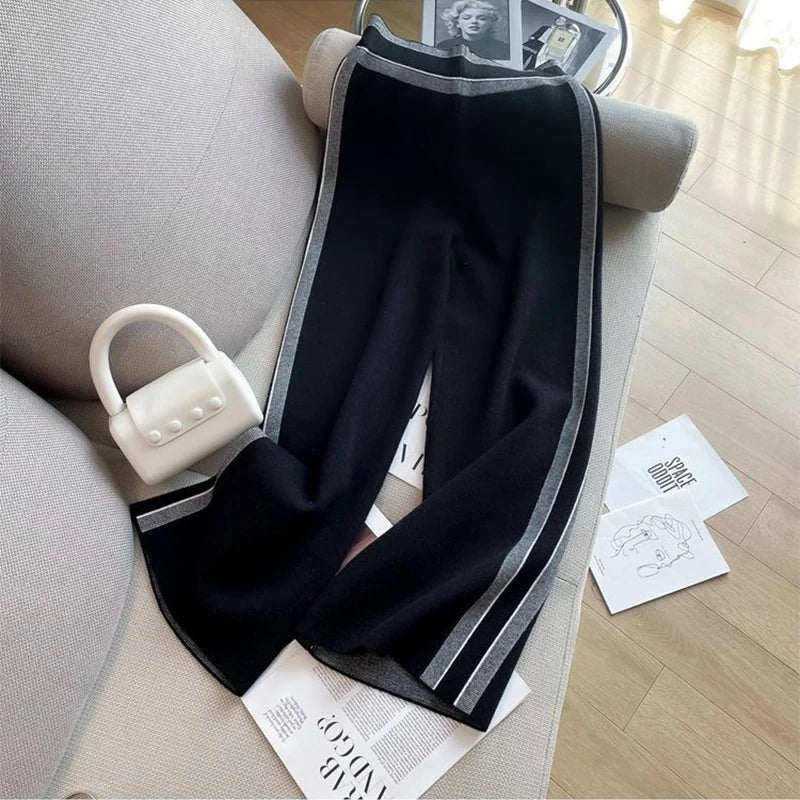 Aubrey™ - Comfortable Loose Casual Striped Long Sleeved Tracksuit Set