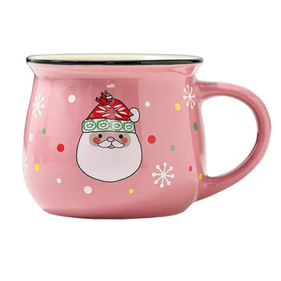 Frosty Cozy Christmas Mugs