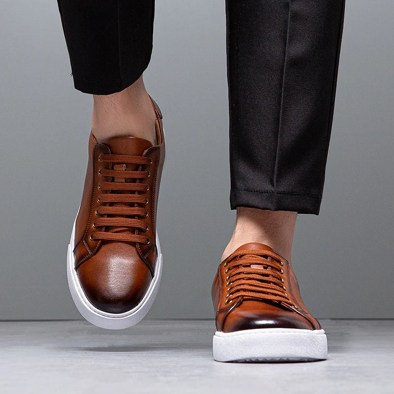 Carter™ - Comfortable Leather Sneaker