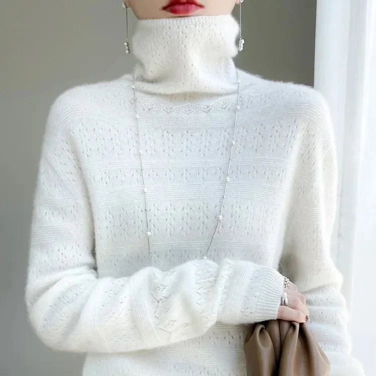 Aria™ - Soft Premium Wool Turtleneck Sweater