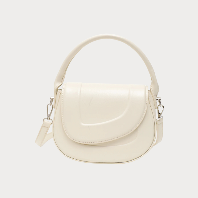 Charlotte™ Luxe Statement | Minimalist Saddle Bag