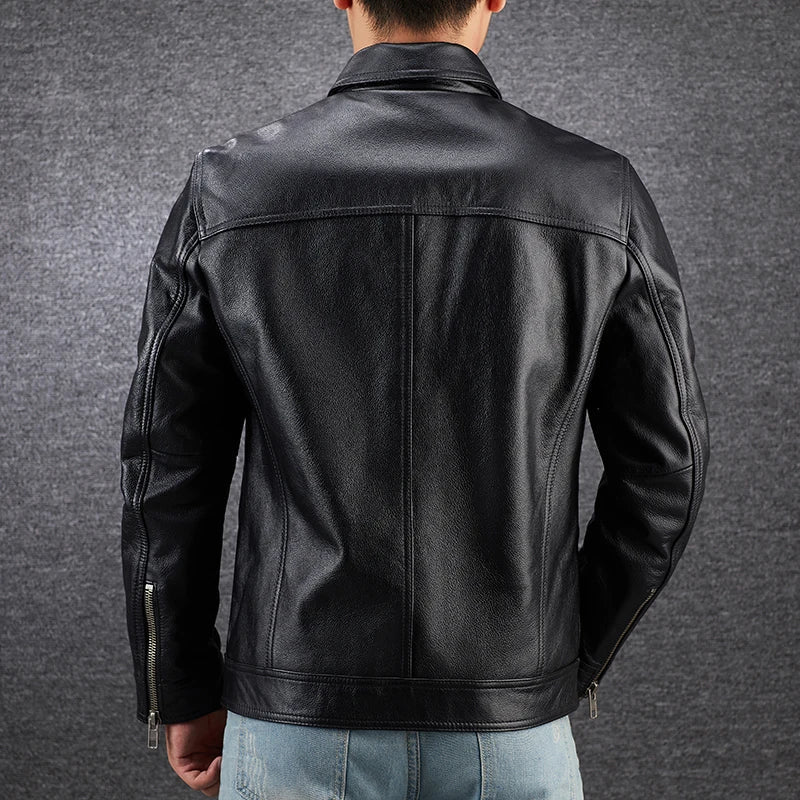 Hunter™ - Vintage Vegan Leather Jacket