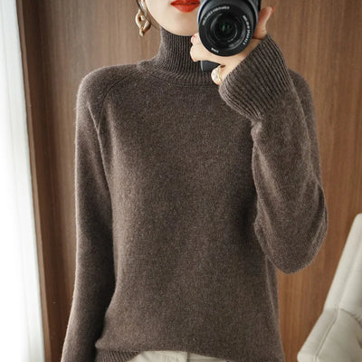 Addison | Extra-fine Merino turtleneck