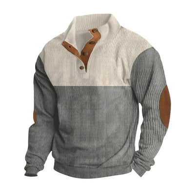 CODY - COMFORTABLE SWEATSHIRT WITH STAND-UP COLLAR