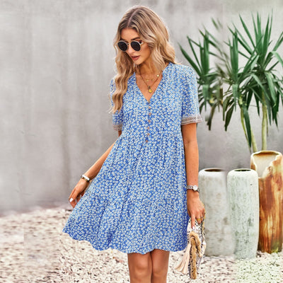 Louisa  - Floral summer dress