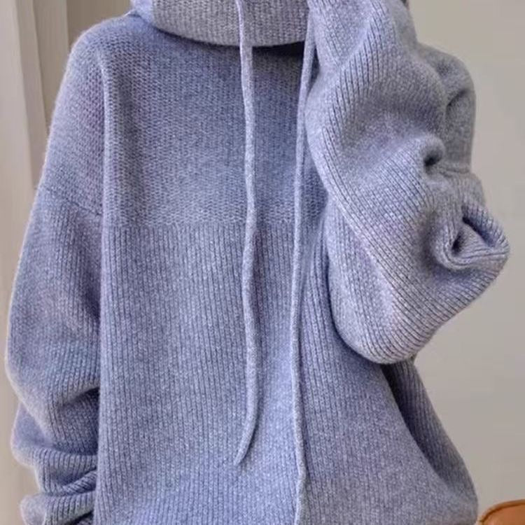 Ella™ - Oversized Comfortable Knitted Hoodie