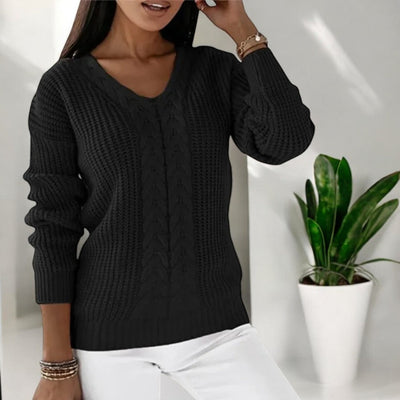 Mia™ - Elegant Knit Sweater