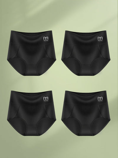 6-pack High Waist Tummy Control Briefs - Breathable and Comfortable