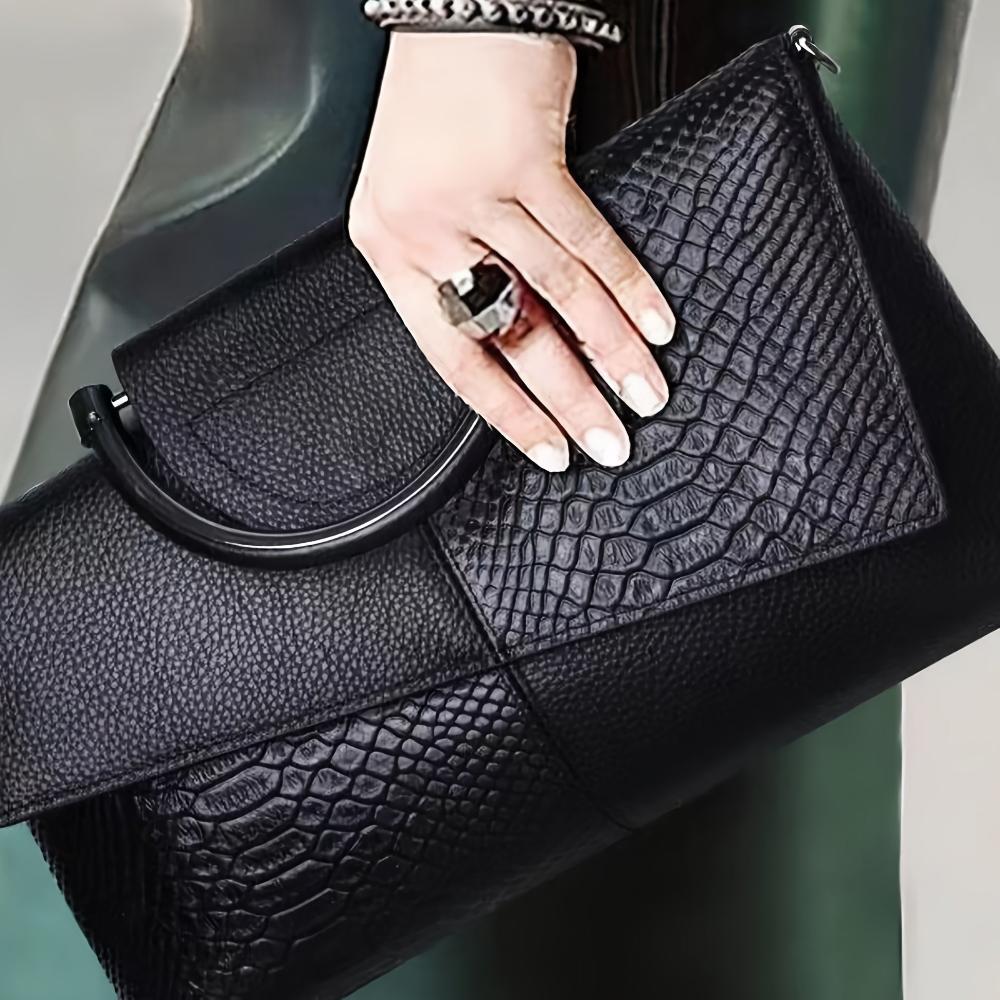 Grace™ Classic | Croc-Embossed Luxury Bag