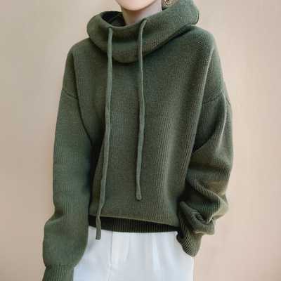 Ella™ - Oversized Comfortable Knitted Hoodie