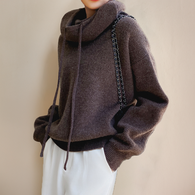 Alice | Oversize Knitted Hoodie