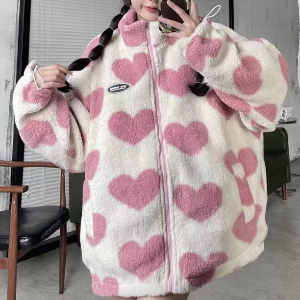 Mia™ - Super Comfy Double Sided Heart Jacket (Unique Collection)