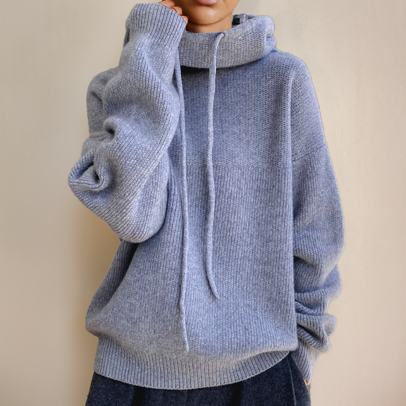 Loren | Knitted Hoodie