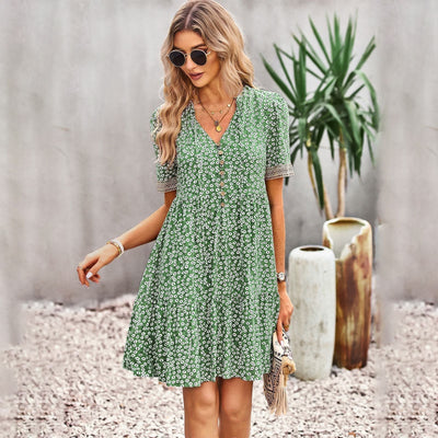 Louisa  - Floral summer dress