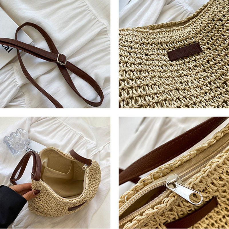 Marla™ | Stylish Woven Shoulder Bag